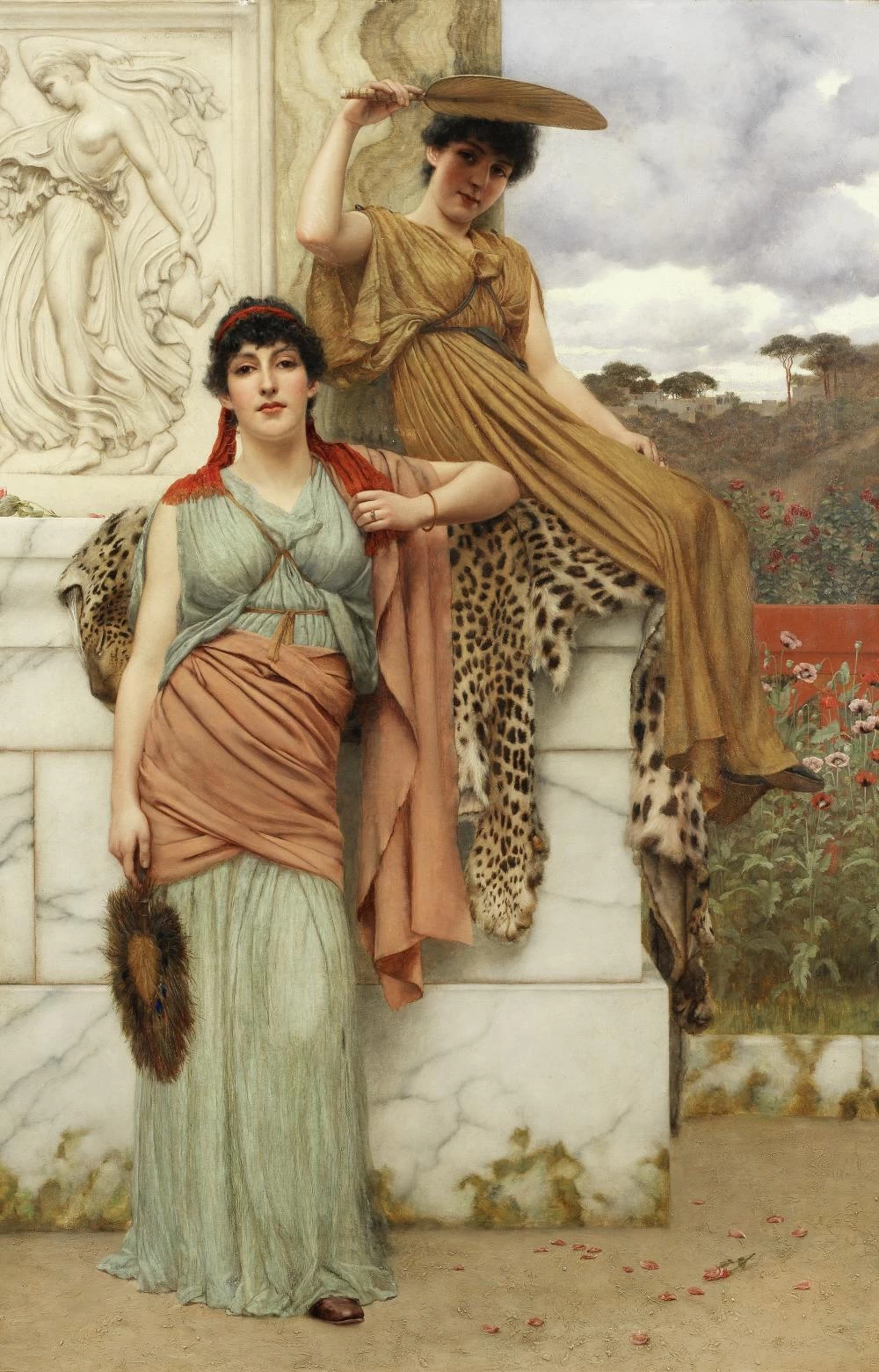 In attesa della processione, 1890